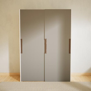 Kleiderschrank Weiß - Individueller Designer-Kleiderschrank - 164 x 232 x 65 cm, Selbst Designen, Böden/hohe Schublade/Kleiderlift/Kleiderstange