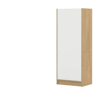 Kleiderschrank  White Oak ¦ holzfarben ¦ Maße (cm): B: 61,2 H: 160