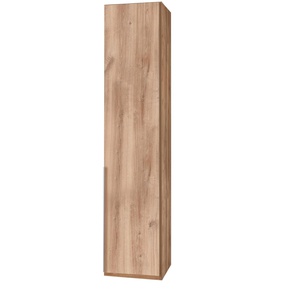 Kleiderschrank WIMEX New York Schränke Gr. B/H/T: 46 cm x 236 cm x 38 cm, braun (plankeneichefarben) Baby Drehtürenschrank Kleiderschrank Kinderschränke Schränke 208 oder 236cm hoch