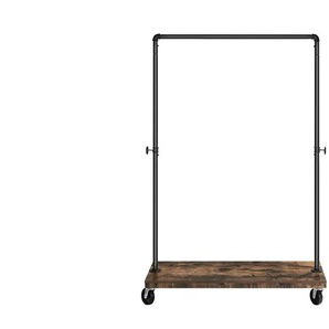 Kleiderständer  Dalson ¦ schwarz ¦ Holzwerkstoff,Metall ¦ Maße (cm): B: 104,5 H: 162