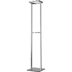 Xxxl Kleiderständer, Edelstahl, Metall, 35.5x172x35.5 cm, gastro- und objekttauglich, Garderobe, Garderobenständer