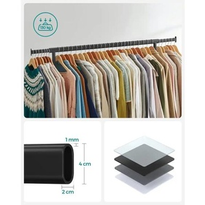 Kleiderständer  Pataye ¦ schwarz ¦ Maße (cm): B: 110 H: 162,9