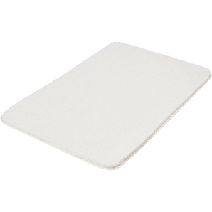 Kleine Wolke Badematte Marco, Höhe 20 mm, rutschhemmend beschichtet, fußbodenheizungsgeeignet, Polyester, rechteckig, Badteppich, Uni Farben
