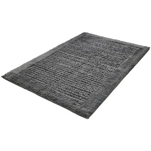 Kleine Wolke Badematte Net, Höhe 17 mm, rutschhemmend beschichtet, fußbodenheizungsgeeignet, Baumwolle, rechteckig, Badteppich, Uni Farben, rutschhhemmend