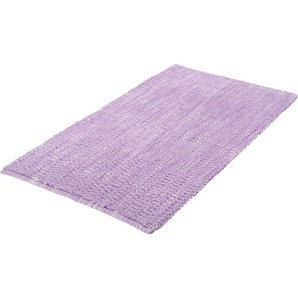 Kleine Wolke Badematte Sway, Höhe 10 mm, rutschhemmend beschichtet, fußbodenheizungsgeeignet, Baumwolle, rechteckig, Badteppich, Uni Farben mit Melange Effekt