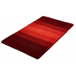 Kleine Wolke Badteppich Palace weinrot, 70 x 120 cm Badteppich