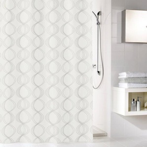 Kleine Wolke Duschvorhang Classy Breite 240 cm (1-tlg), weiß