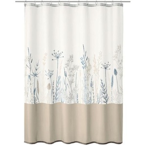 Kleine Wolke Duschvorhang, Mehrfarbig, Textil, 180x200 cm, Textiles Vertrauen - Oeko-Tex®, wasserabweisend, Badtextilien, Duschvorhänge