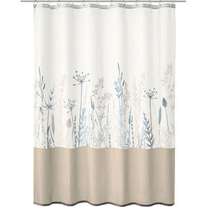 Kleine Wolke - Duschvorhang multicolor mit Gräsern Savannah 180 x 200 cm Duschvorhänge