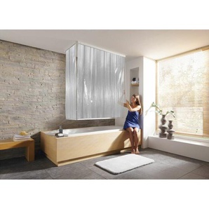 Kleine Wolke Eckduschrollo 132 x 56 x 240 cm milky Duschvorhang Dusche Rollo