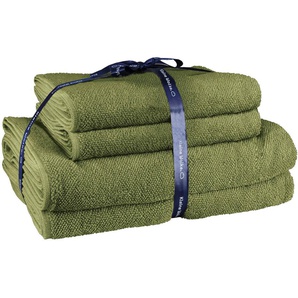 Kleine Wolke Handtuch Set RELAX, 2 Handtücher (50x100) & 2 Duschtücher (70x140), Frottier (Set, 4-St), moderne Melangeoptik, Handtücher, Duschtücher, mit Bordüre