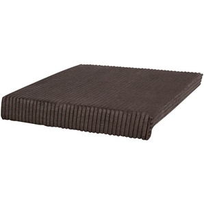 Klemmkissen - braun - Cordstoff - 40 cm - 5 cm - 38 cm | Möbel Kraft