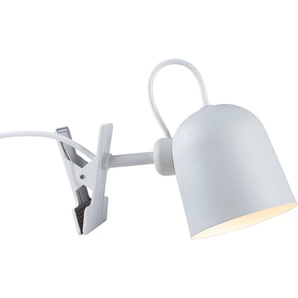 Klemmleuchte DESIGN FOR THE PEOPLE Angle Lampen Gr. Ø 10,00 cm Höhe: 12,40 cm, weiß Klemmleuchten Magnet zum einfachen Einstellen des Schirms, für GU10 LED Leuchtmittel