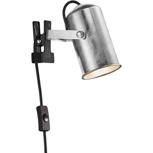 Klemmleuchte NORDLUX Porter Lampen Gr. Ø 9,00 cm Höhe: 20,00 cm, schwarz Klemmleuchten Industrielles Design, Verstellbarer Lampenkopf für gerichtetes Licht
