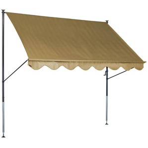 Klemmmarkise Standard uni beige