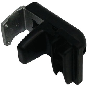 Klemmträger Plissee Concept Metall/Kunststoff Schwarz