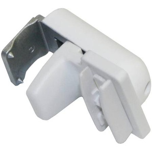 Klemmträger Plissee Concept Metall/Kunststoff Weiß