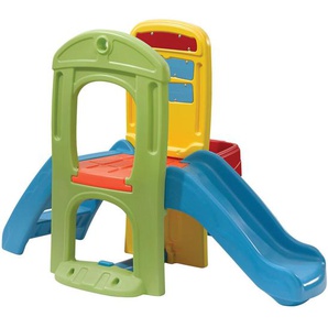 Klettergerüst, Mehrfarbig, Kunststoff, 135.3x97.2x90.8 cm, EN 71, CE, Outdoor Spielzeug, Kinderrutschen