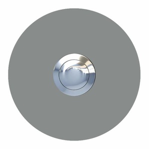 Klingeltaster Kreis Grau Metallic RAL 9007