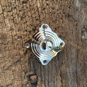 Klingeltaster Schelle Nickel Beschläge Haustür, Klingelknopf Klingel, Türklingel