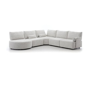 KM24 be:smart Ecksofa rechts 99331 Stoff (wählbar)