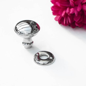 Knauf für Haus- und Zimmertüren-Knauf Drehbar-  |PZ&BB| Nickel gl.