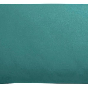 Seitenschläferkissenbezug KNEER Edel-Zwirn-Jersey Kissenbezüge Gr. B/L: 140 cm x 40 cm, 1 St., Baumwolle, grün (salbei) Kopfkissenbezüge für Seitenschläferkissen