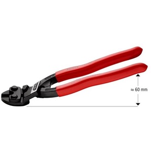 KNIPEX CoBolt Kompakt-Bolzenschneider