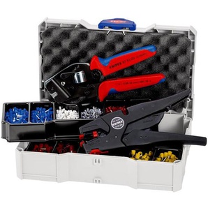 KNIPEX Crimp-Sortimente fr Aderendhlsen mit Kunststoffkragen