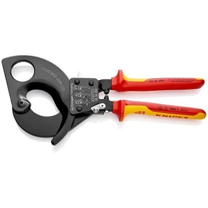 KNIPEX Kabelschneider Ratschenprinzip