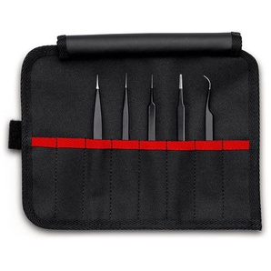 KNIPEX Universalpinzetten-Set ESD 5-teilig