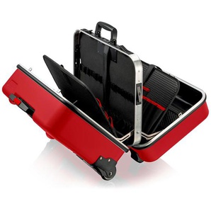KNIPEX Werkzeugkoffer BIG Twin Move RED Elektro Kompetenz leer