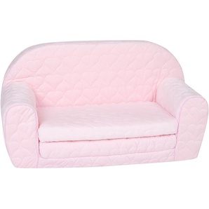 Knorrtoys® Sofa Cosy, Heart Rose, für Kinder, Made in Europe