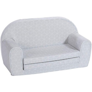 Knorrtoys® Sofa Geo Cube Grey, für Kinder, Made in Europe