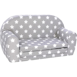 Knorrtoys® Sofa Grey White Stars, für Kinder, Made in Europe