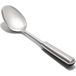 Kochlöffel OXO GOOD GRIPS Gr. - Länge: 32 cm, silberfarben Kochbesteck-Sets Edelstahl