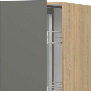 KOCHSTATION Apothekerschrank KS-Scafa Breite 30 cm, mit 4 Einlegekörben