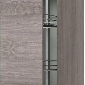 KOCHSTATION Apothekerschrank KS-Trea SVAV30-195 inklusive 5 verstellbarer Drahtkörbe, Höhe 195 cm, Breite 30 cm