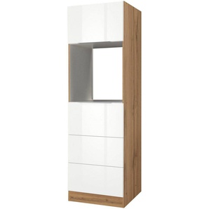 KOCHSTATION Backofen/Kühlumbauschrank KS-Brindisi 60 cm breit, 200 cm hoch