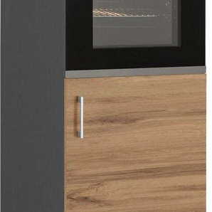 KOCHSTATION Backofen/Kühlumbauschrank KS-Colmar 60 cm breit, 165 cm hoch, für Einbaukühlschrank und Einbaubackofen
