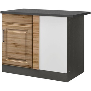 KOCHSTATION Eckunterschrank KS-Stockholm hochwertige MDF-Fronten