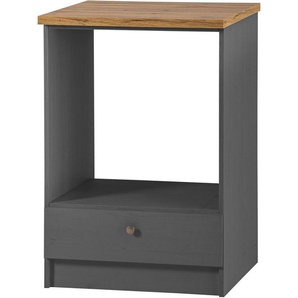 KOCHSTATION Herdumbauschrank KS-Westminster, Herdumbau, Unterschrank, Ofenschrank, Küchenschrank Breite 63 cm, Nischenmaß B/T/H 56,8/62,5/58,8 cm, mit 1 Schubkasten