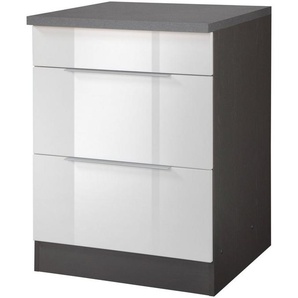 KOCHSTATION Kochfeldumbauschrank KS-Brindisi 60 cm breit, für autarkes Kochfeld