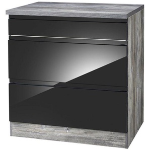 KOCHSTATION Kochfeldumbauschrank KS-Virginia 80 cm breit