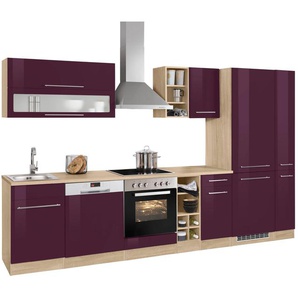 KOCHSTATION Küchenzeile KS-Eton, ohne E-Geräte, Breite 330 cm