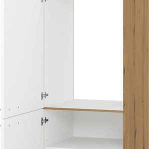 KOCHSTATION Kühlumbauschrank KS-Scafa mit Tür für integrierten Kühlschrank 880mm Breite/Höhe: 60/150 cm, wahlweise Türanschlag rechts oder links