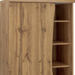 KOCHSTATION Midischrank KS-Bruneck Vorratsschrank Bruneck 90 cm breit, hochwertige MDF-Fronten
