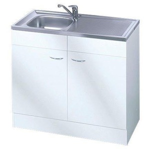 KOCHSTATION Spülenschrank KS-Elster Breite 80 cm