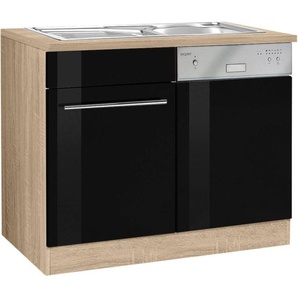 KOCHSTATION Spülenschrank KS-Eton Breite 110 cm, inkl. Tür/Sockel für Geschirrspüler