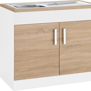 KOCHSTATION Spülenschrank KS-Gera Breite 100 cm